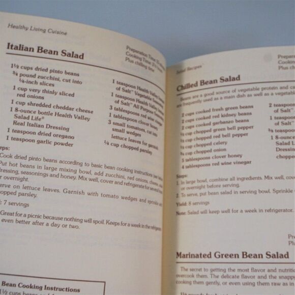Healthy Living Cuisine by George Mateljan Vintage 1984 Paperback Recipes - Picture 7 of 10